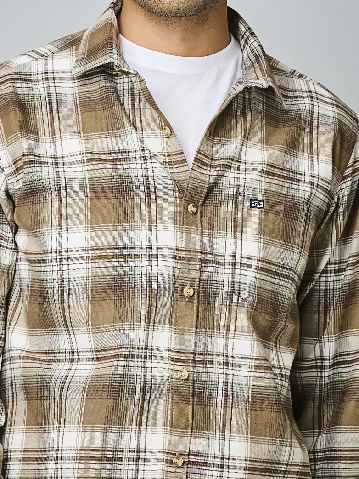 Desert Timber Check Shirt - Image 5